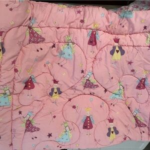 Laura Ashley fun fairies quilt and pillow sham